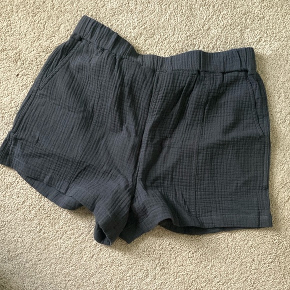 Madewell light spun easy pull on high rise short - Picture 2 of 5